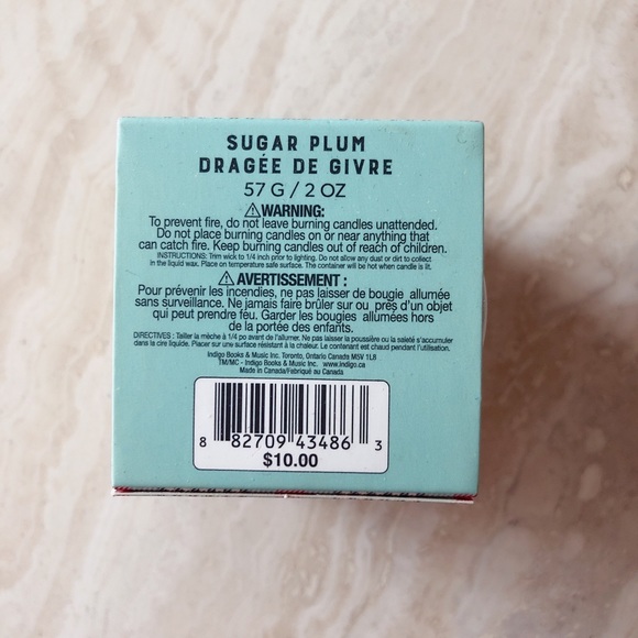 Sugar Plum Candle - Vanilla Creme Brûlée Scent - Picture 4 of 4